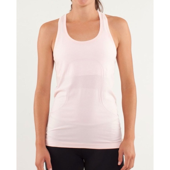 Lululemon Run Swiftly Tech Racerback Pink - Picture 1 of 7